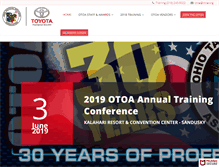 Tablet Screenshot of otoa.org